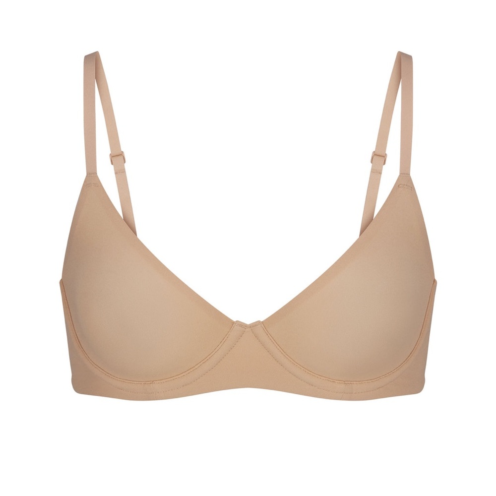 Skims fits everybody unlined Demi bra 34B Clay Beige
